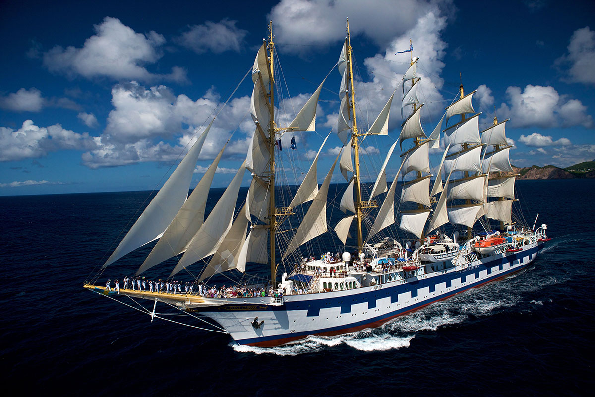 Königin der Meere: die Royal Clipper