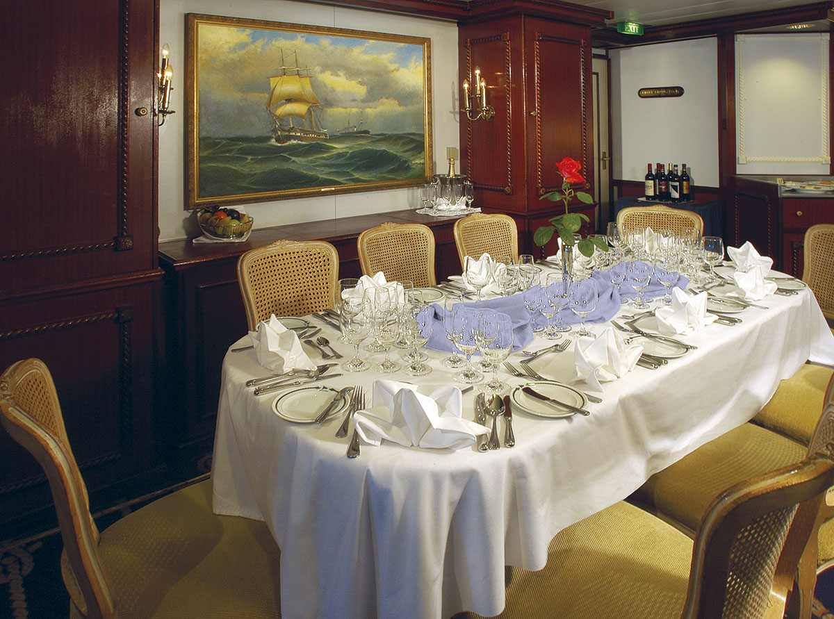 Fine-Dining auf der Star Clipper