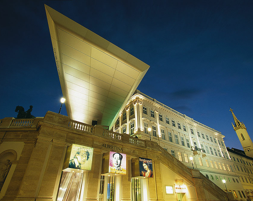 100 Jahre vor der Weltausstellung legte Herzog Albert von Sachsen den Grundstein für das Museum Albertina (c)CvP