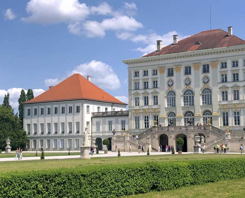 Zu jeder Jahreszeit schön: das Schloss Nymphenburg 