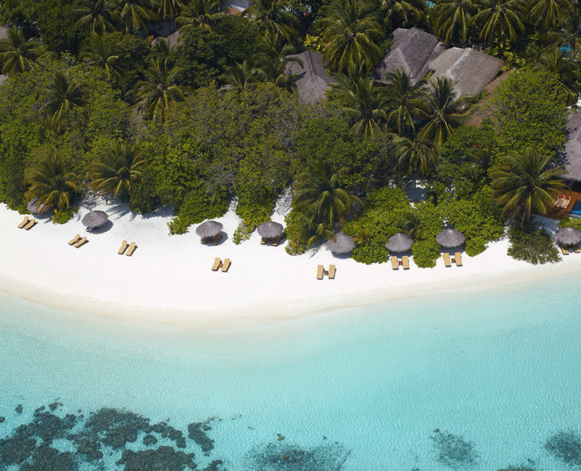 Eins mit der Natur: die Beachvillen am Meer