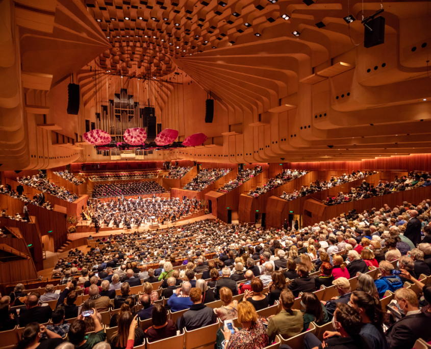 Einweihung des Konzertertsaals mit dem Sydney Symphony Orchestra