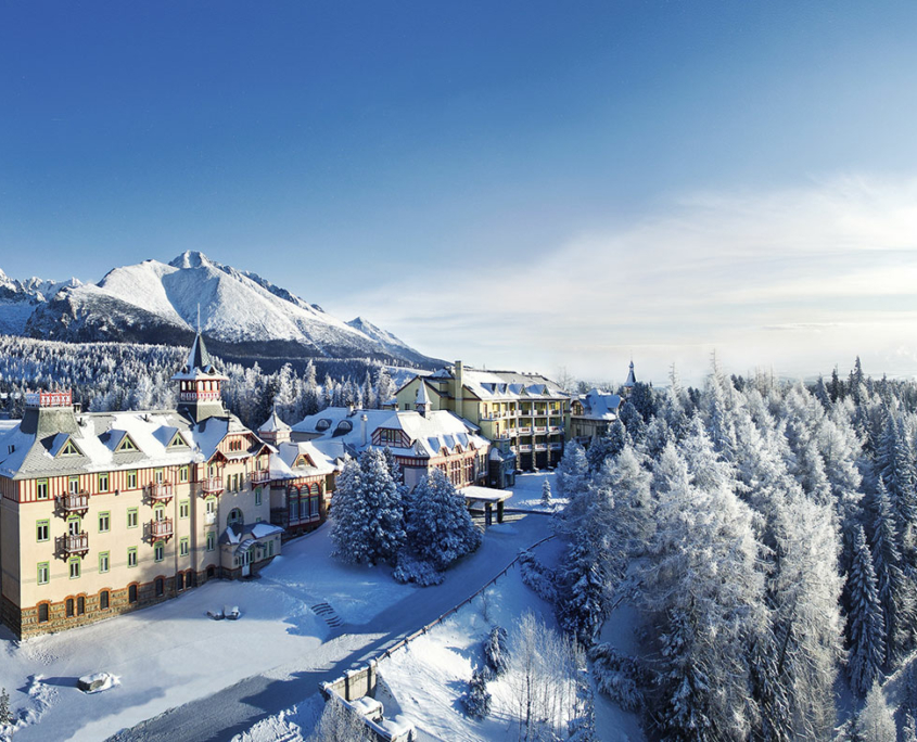 In der Einsamkeit des Nationalparks: das Grand Hotel Kempinski High Tatras