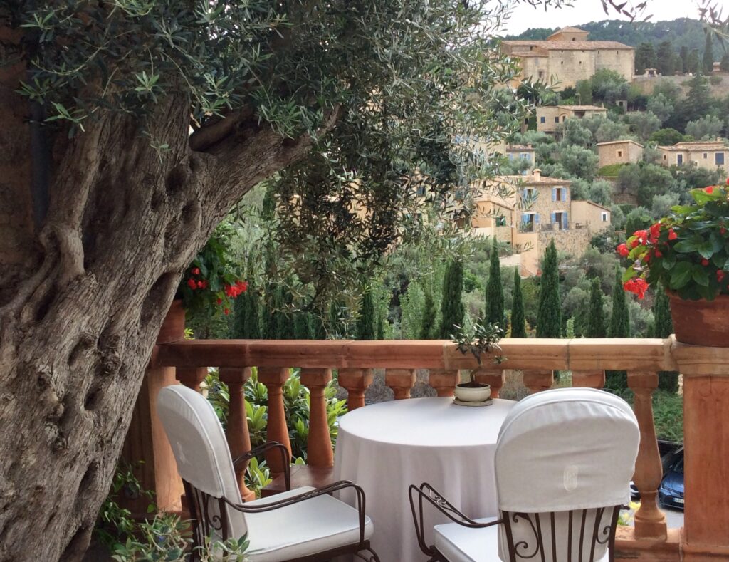 Eine der vielen privaten Ecken im La Residencia