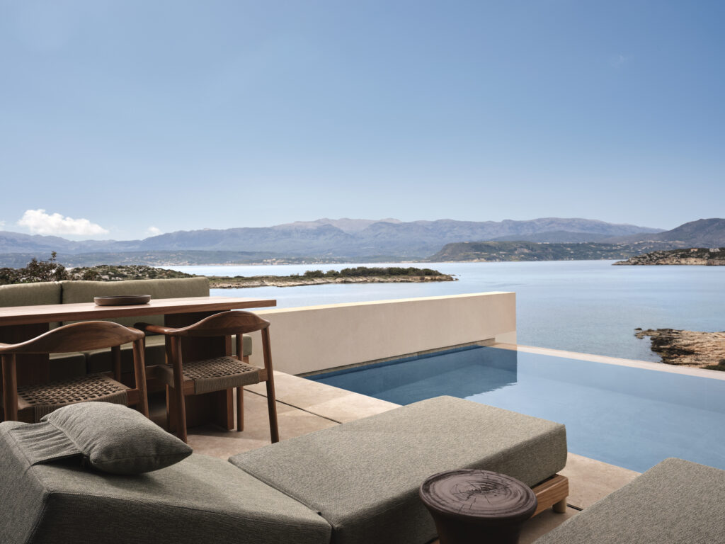 Pampering pur: die Suiten mit Pool