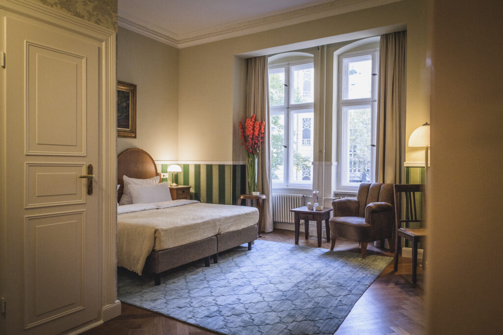 Retro-Look in den Zimmern des Henri Berlin Kurfürstendamm