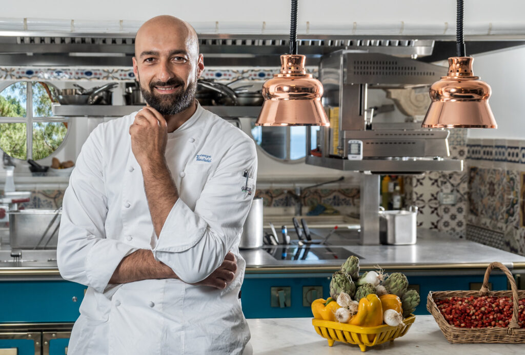 Küchenchef Vincenzo Castaldo folgt dem Farm-to-Table-Prinzip