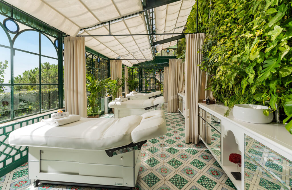 La Traviata Spa im ehemaligen Jugendstilgewächshaus