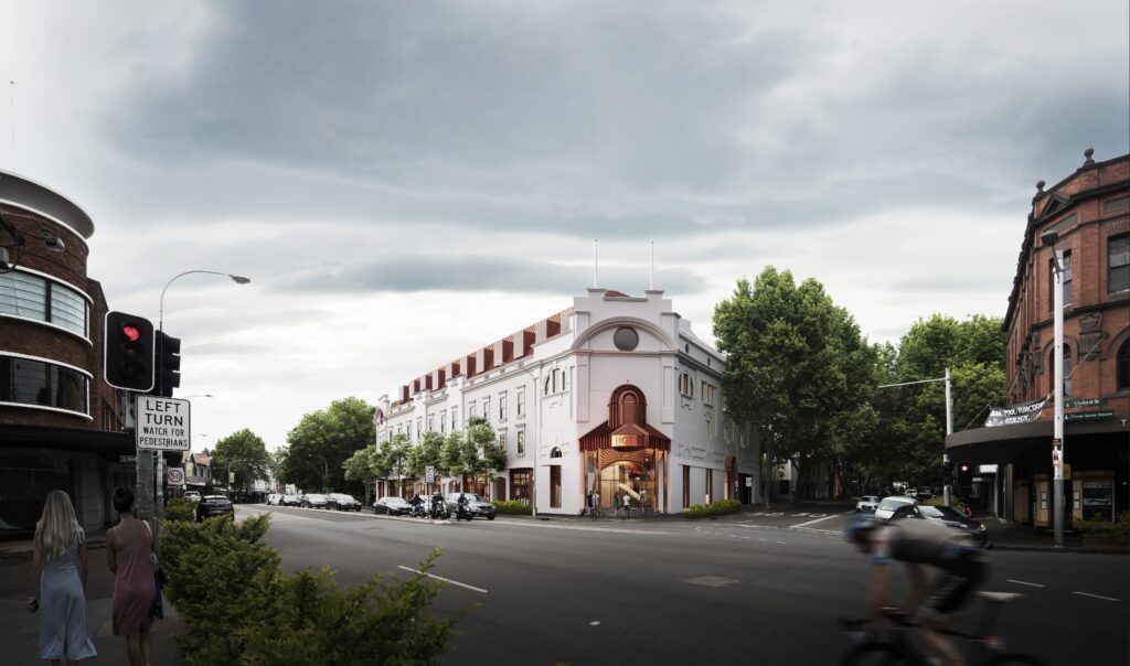 Ein Stück Stadtgeschichte: das 25hours The Olympia Sydney